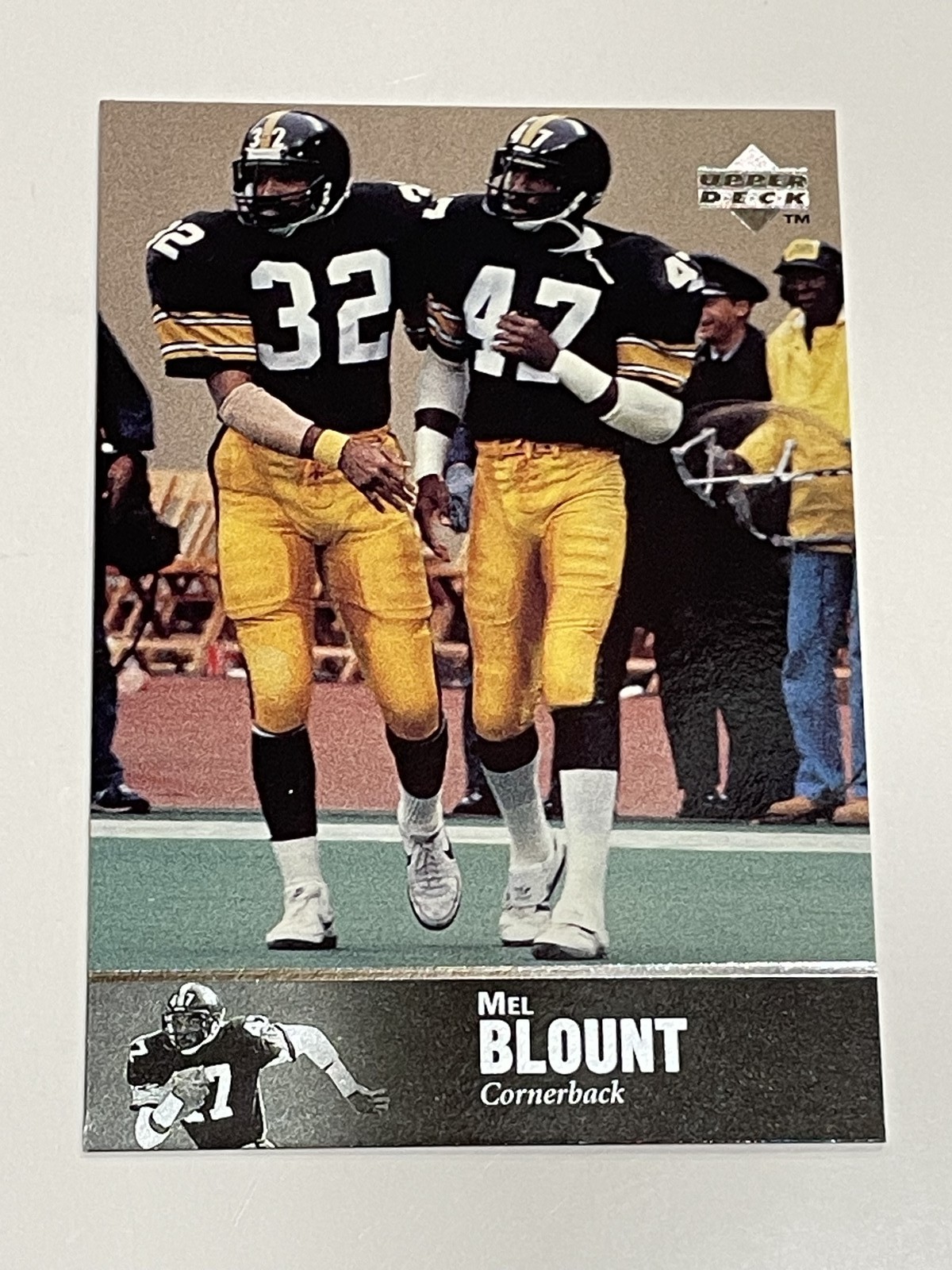 1997 Upper Deck Legends Football #25 - Mel Blount - Pittsburgh Steelers