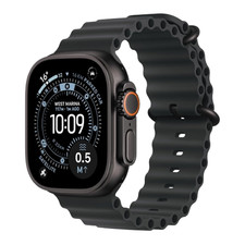 Apple Watch Ultra 3 49mm Nero Titanio GPS + Cinturino Cellulare Nero Ocean 2025