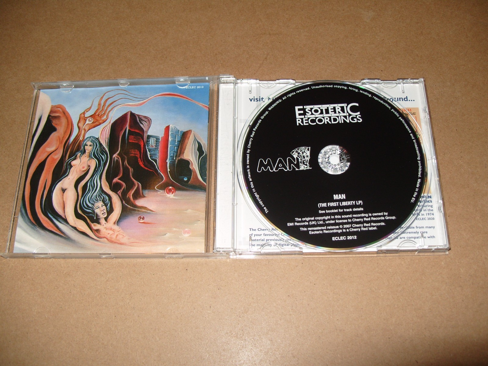 Man by Man (2007) EXPANDED REMASTERED EDITION - CD + INLAYS NEAR MINT. (C16)
