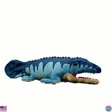 17-Inch Mosasaurus Plush Toy - Lifelike Soft Dinosaur Stuffed Animal for Kids