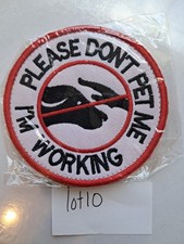 service dog vest patches