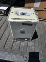 Apple Power Mac G4 Cube M7886 w/ Acrylic Case Used READ