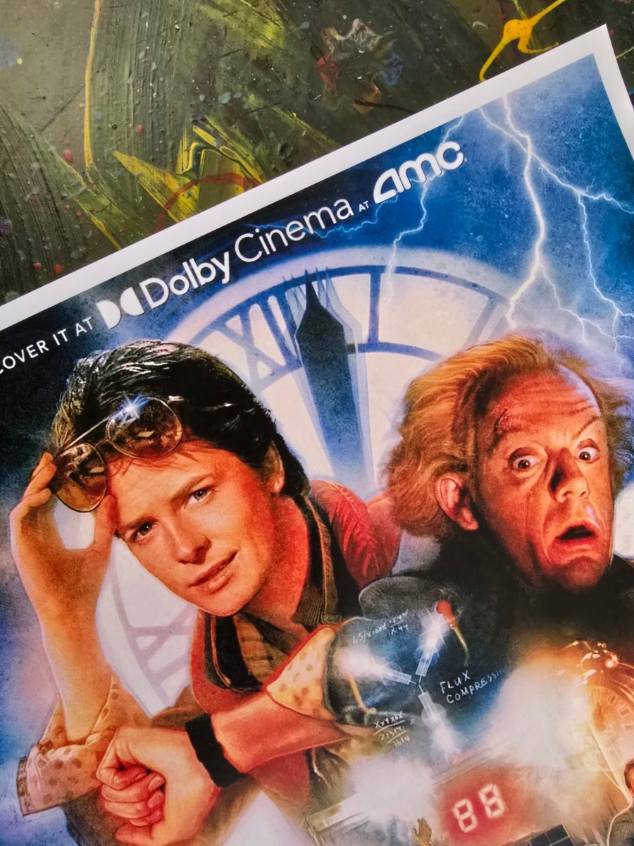 2025 Back to the Future 40th Anniversary 11x14 Movie Poster