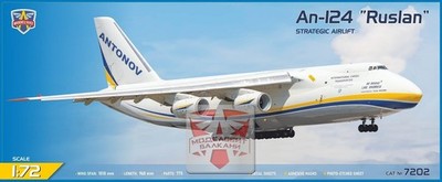 1/72 ModelSvit 7202 Antonov An-124 ''Ruslan'' super heavy transport