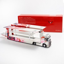 Scania S730 double-layer container Hoonicorn 1:64 container brick uncle model