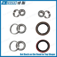 New For 1975-1985 1987-1996 Ford F-150 RWD Set Front Wheel Bearing and Seal Kit