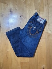 True Religion Dark Wash Western Jeans - 30/30 Made In The USA