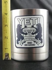 YETI Stainless Steel Insulated Cooler Cup w/ Sticker Decal