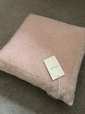 Laura Ashley Beaded Blush Pink Embellished Cushion 35x35cm
