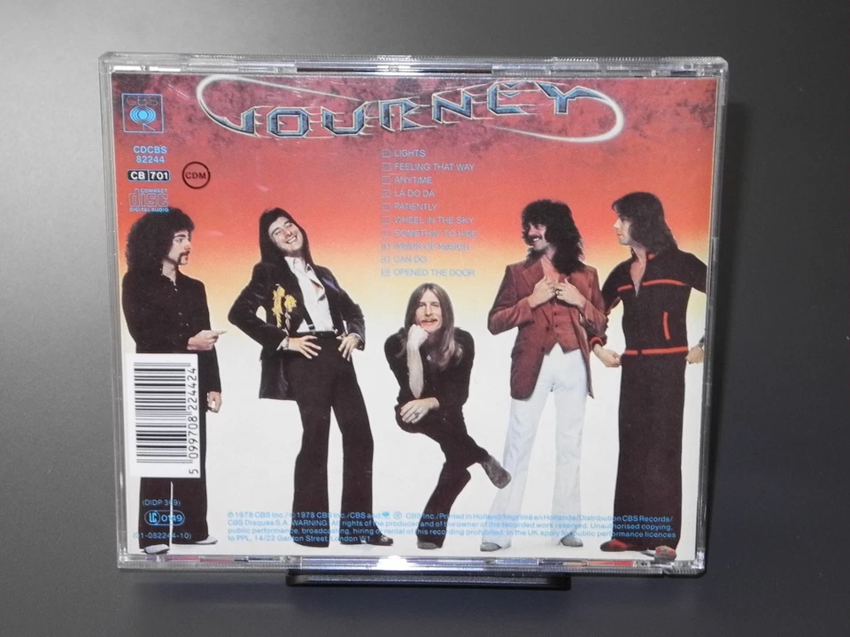 journey cd - infinity, disc made in austria, early press, aor - Bild 2 von 2