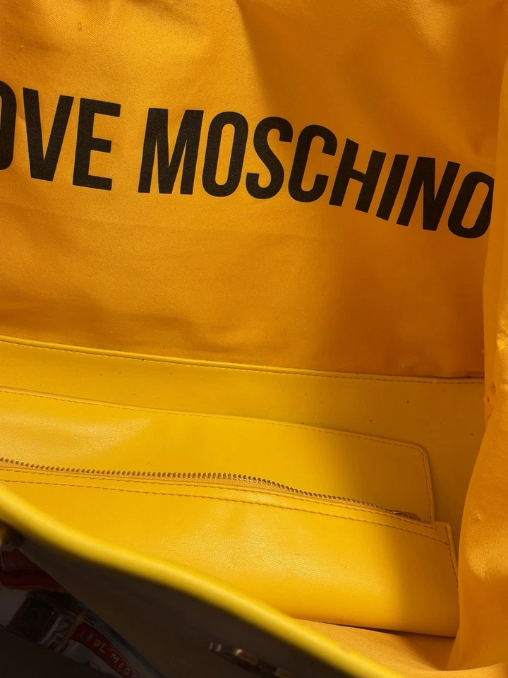 Love Moschino женская сумочка (розовый и черный)  - Изображение 3 из 3
