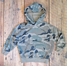Old Navy Hoodie Sweatshirt Boys 6-7 Small Camouflage Kids Pullover Oversized