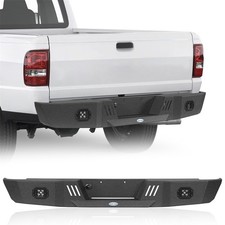 Off-road Rear Bumper W2x 25w Led Spotlights For 1993-2011 Ford Ranger Fleetside