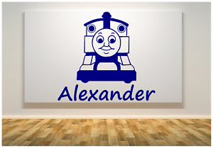 Thomas The Tank & Friends Personalized Name Custom Decal Wall Sticker Train WP72