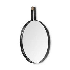 26 Black Wood Mirror