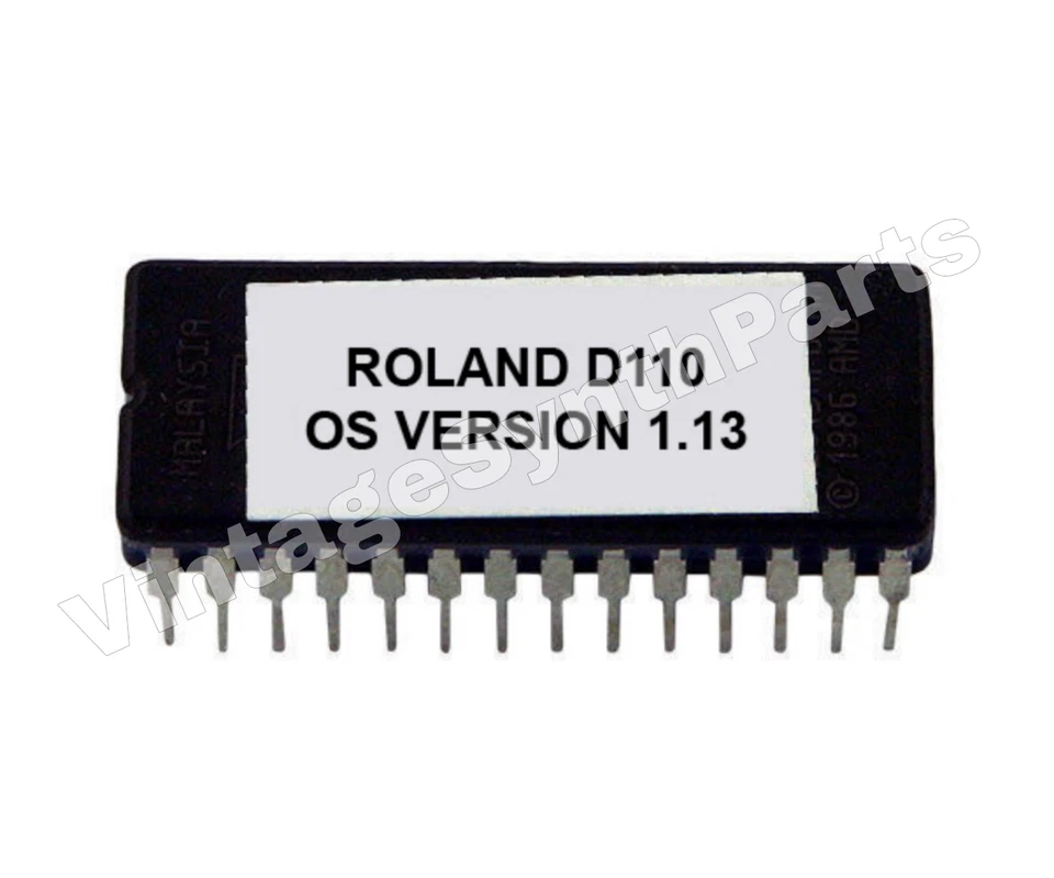 Roland D-110 Eprom With Latest OS Version 1.13 Firmware D110 Upgrade Update Chip