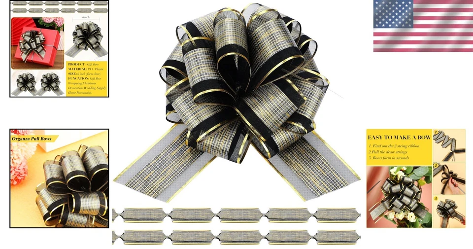 20 разноцветных бантов подарочная упаковка ленты - шикарный набор украшений - Изображение 2 из 4