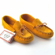 Ref:197 Mocassin indien Huron Homme fabriqué au Canada