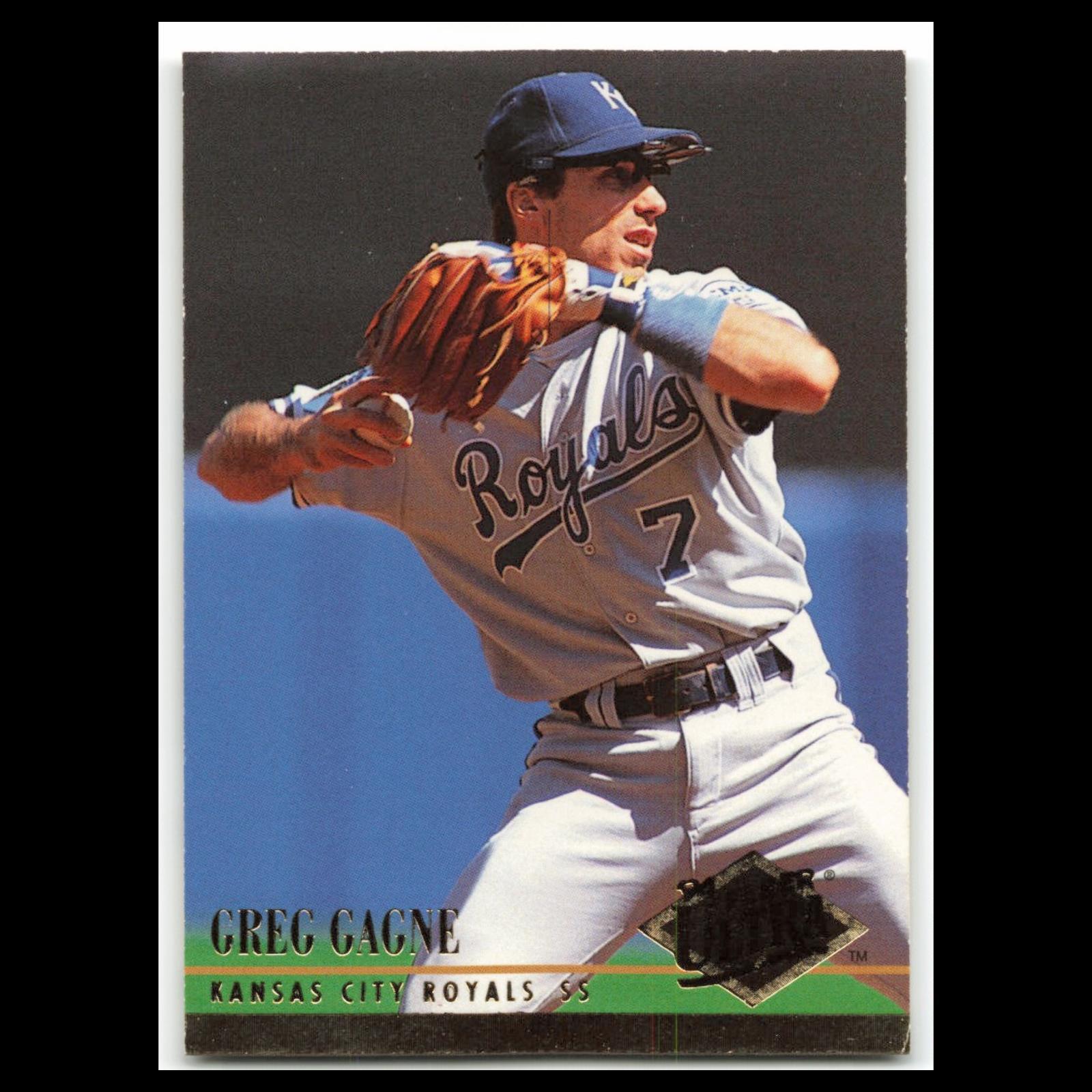 Greg Gagne #62 1994 Fleer Ultra Kansas City Royals Baseball Card MLB NM