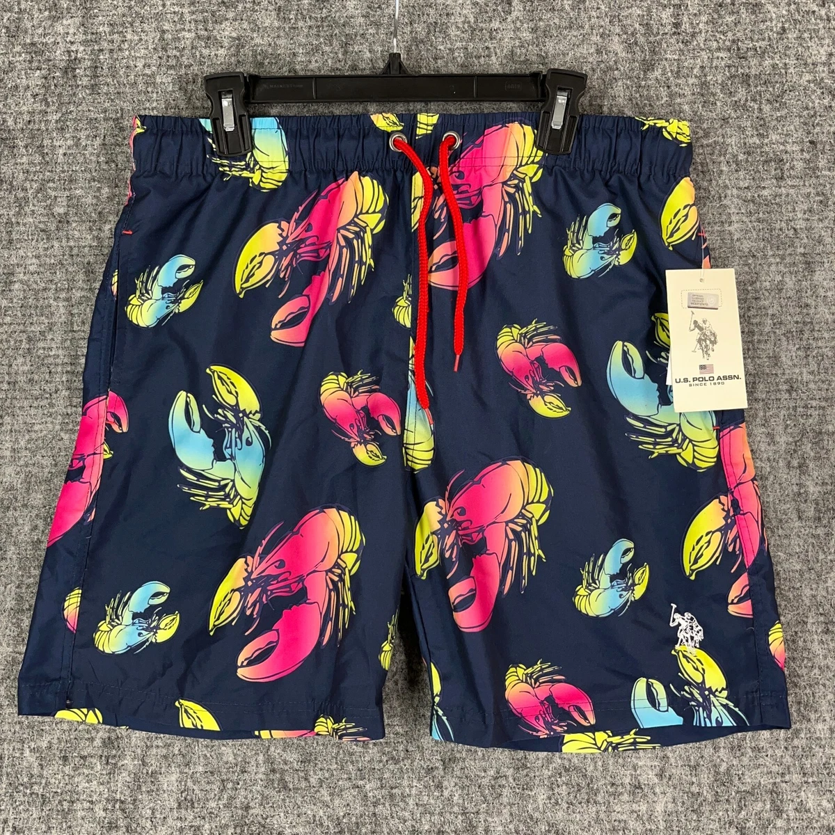 Us polo association swim trunks Clearance