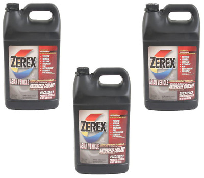 (3x) GALLON PACK KIT ZEREX PINK Engine Coolant Antifreeze Fluid For LEXUS TOYOTA