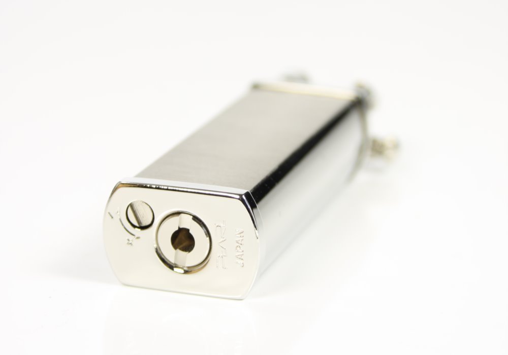 PEARL JAPAN BOLBO SATIN/ BRASS SLIM OLD BOY PIPE LIGHTER * NEW in BOX **