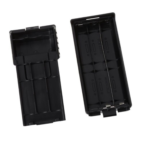 Wysokiej jakości głośnik BF-UV5R Walkie Talkie przedłużony 6x bateria AA do Ca - Zdjęcie 2 z 8