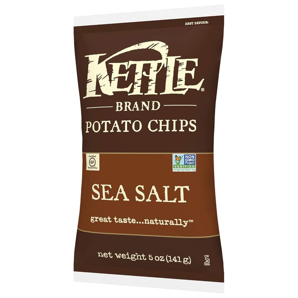 Potato Chips, Sea Salt, 5 Ounce Bags (Pack of 15) eBay
