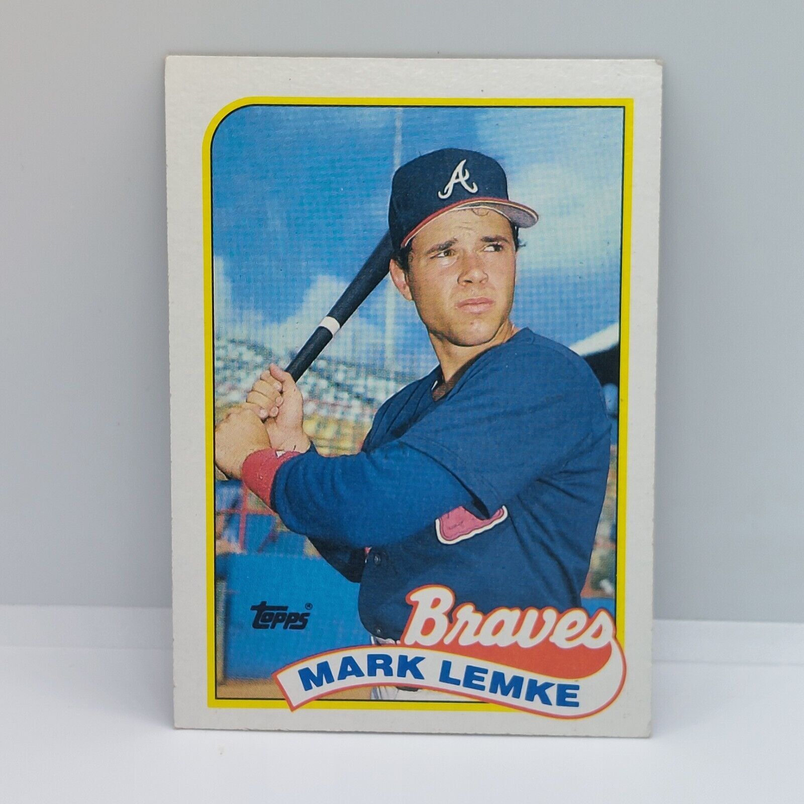 1989 Topps - Mark Lemke #327 (RC)