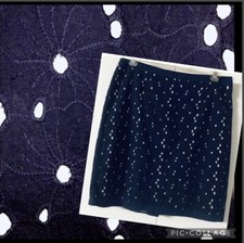 Jones New York Skirt Sz 12  100 Cotton  eyelet