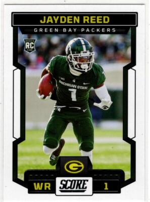 2023 Panini Score Football Jayden Reed No. 363 Green Bay Packers