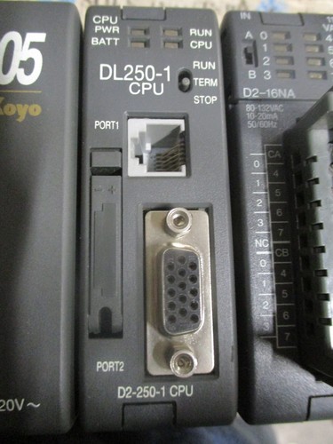 Automation Direct D2-03B-1 Direct Logic 205 PLC D2-250-1 CPU D2-12TR *Tested* - Picture 7 of 8