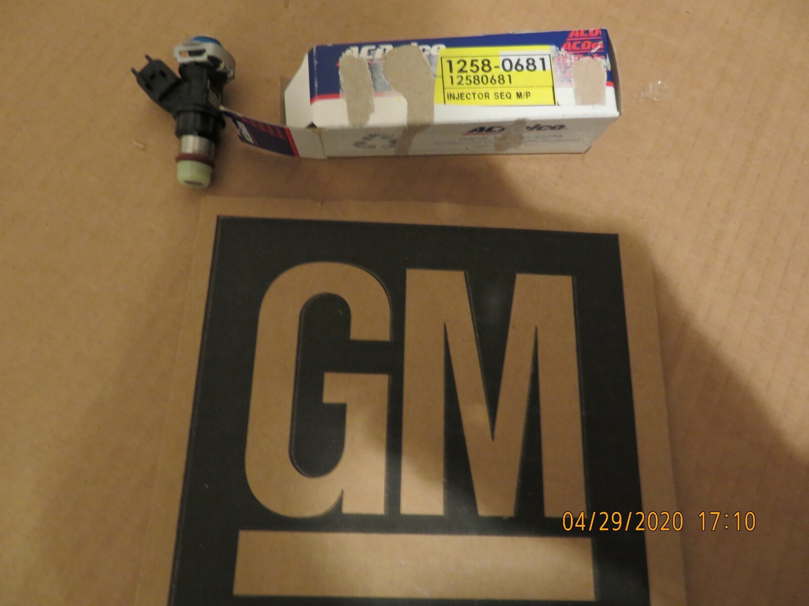 Fuel Injector 19421333￼, 12580681￼￼. Brand New GM Injector . | eBay