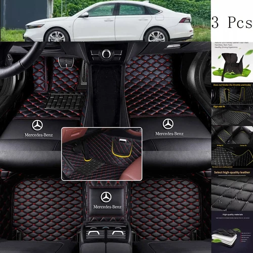 For Mercedes Benz All Models Auto Custom Liner Carpets Car Floor Mats Waterproof - Picture 17 of 50