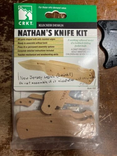 CRKT Wood Handle Collectible Folding Knives