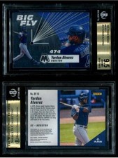 YORDAN ALVAREZ 2021 PANINI MOSAIC BIG FLY #10 BGS 9.5
