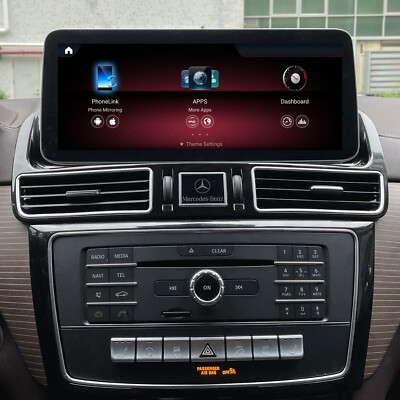 12.3'' Touch Screen Display Android CarPlay For Mercedes Benz GLE