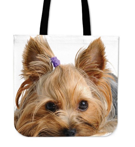 Yorkie Cloth Cotton Tote Bag Gift