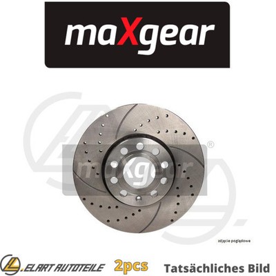 2x brake disc for Audi A5/S5/Sportback/Cabriolet A4/Allroad/B8/S4/B9 CMGB 2.0L