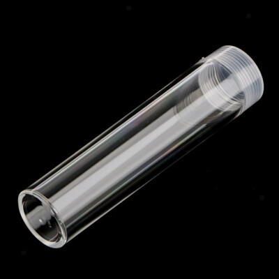 10 Stück Münzen Schutzrohr Hüllen Boxen Organizer Behälter 20,5 mm