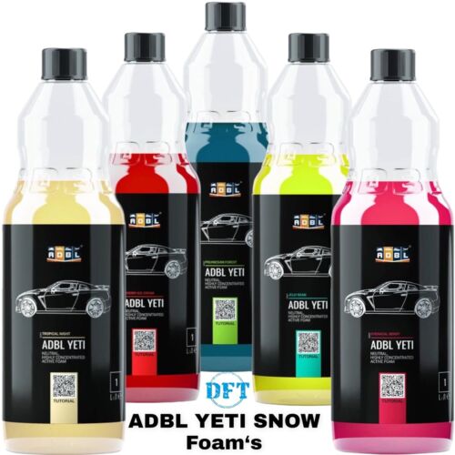 Szampon samochodowy ADBL Yeti Snow Foam, pianka czyszcząca 1L różne nuty zapachowe - Zdjęcie 1 z 11