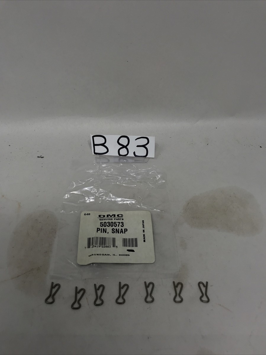 E111 Evinrude Johnson OMC 5030573 Snap Pin OEM NOS Factory