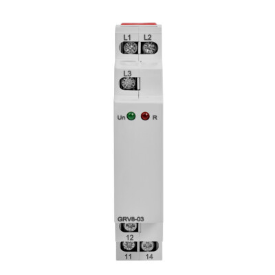3 Phase Voltage Monitoring Relay Phase,GRV8-03 M460 Phase Failure Protection 10A