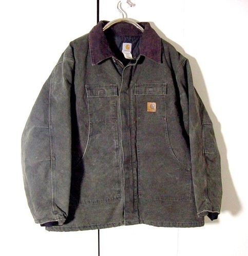 Denim Corduroy Collar Quilted Jacket 