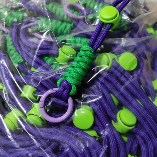 Key Ring Adjustable Braided Rope With Replacement Patch For Mobile Phone Access - 第 11/21 張圖片