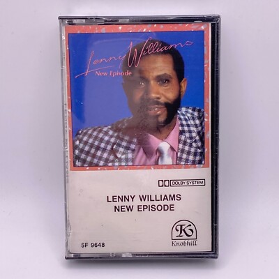 Lenny Williams New Episode 1986 Cassette Tape Knobhill Records 5F9648 SEALED NOS