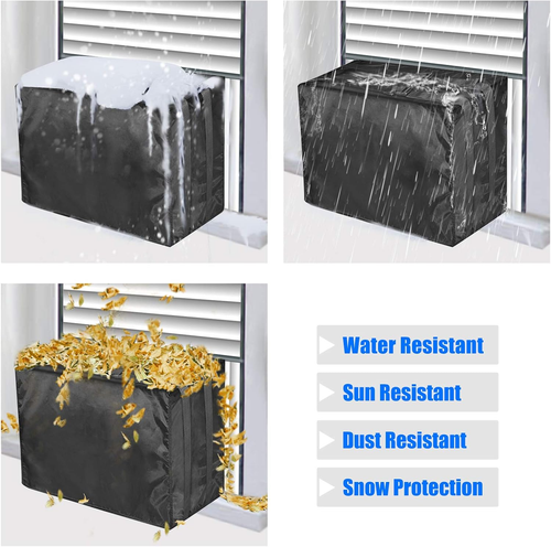Window Air Conditioner Cover Outdoor, Air Conditioner Defender Winter AC Win...