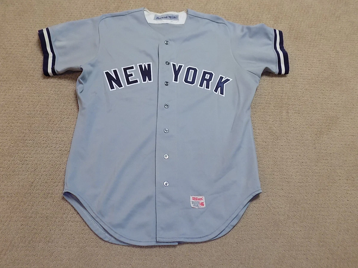 Elston Howard Game Worn Jersey 1973 New York Yankees