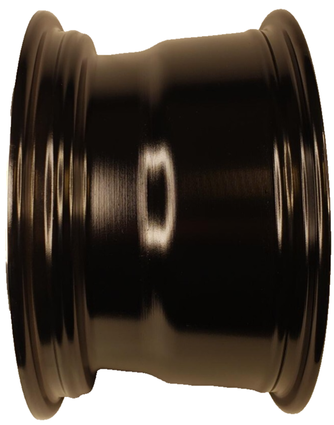 Club Car Golf Cart RIM WHEEL 12x7 4/4 [ SET OF 4 ] Aluminum Black ...