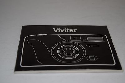 Vivitar 1990 35mm Camera Instruction Manual | eBay